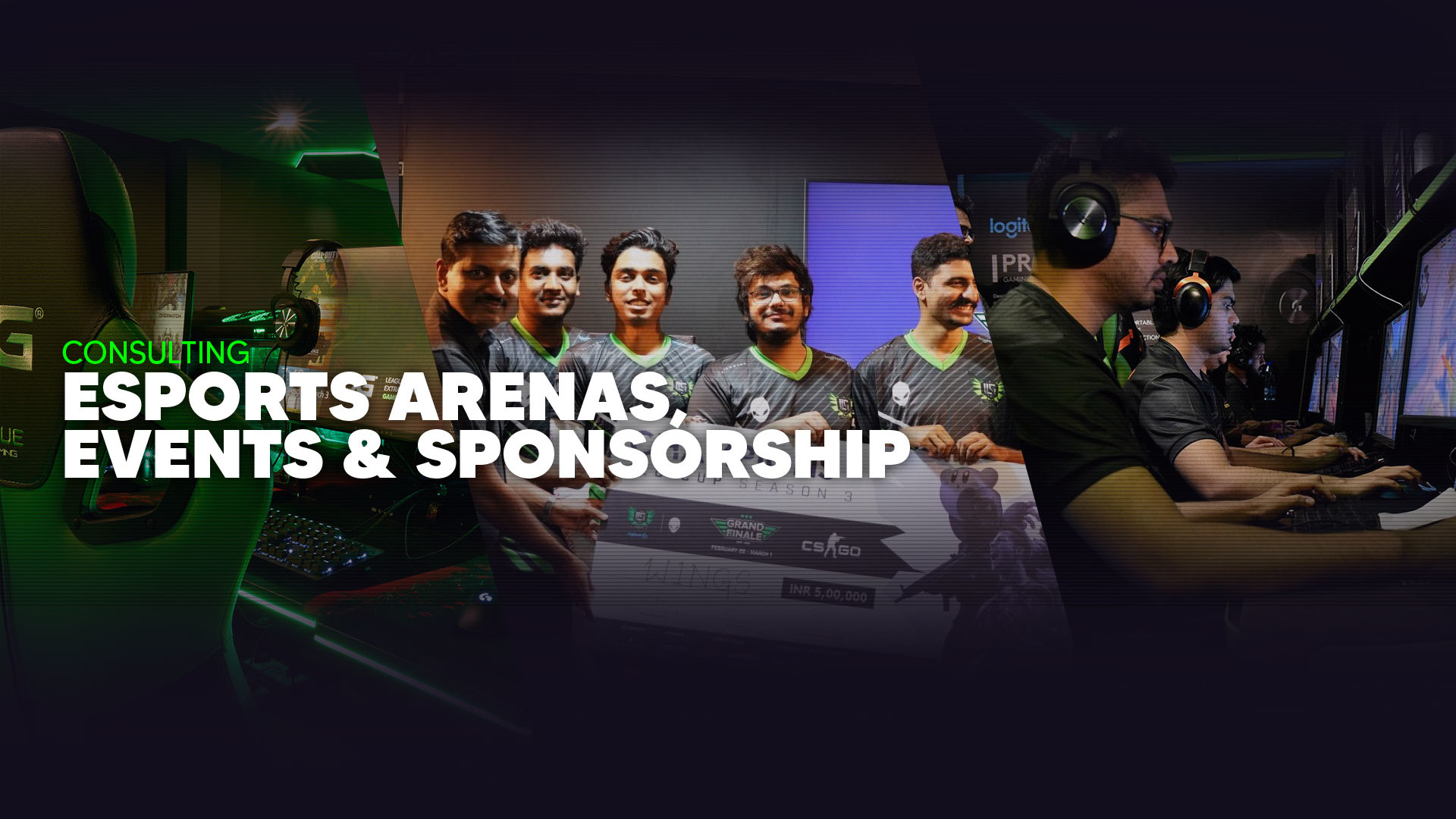 Consulting Esports Arenas, Events and Sponsorships